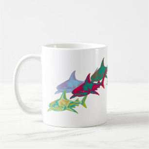 haj, vilda djur kaffemugg
