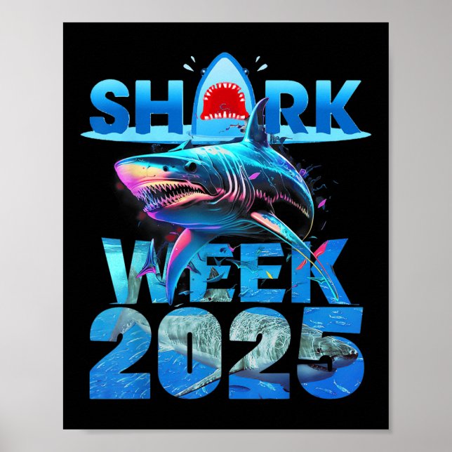Hajälskare 2025 - Veckans havsbevarande  Poster (Framsidan)