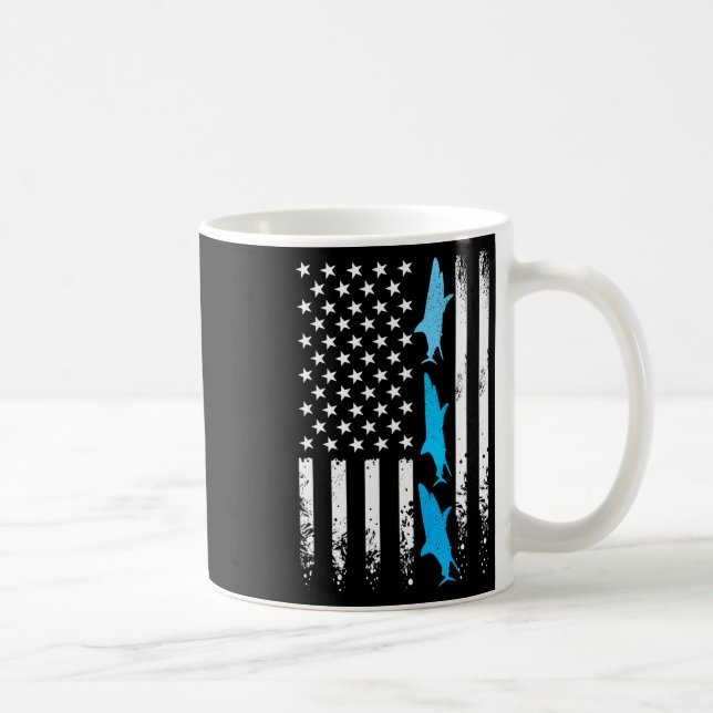 Hajar 4:e juli amerikanska Flagga Boys Kids Manar  Kaffemugg (Höger)