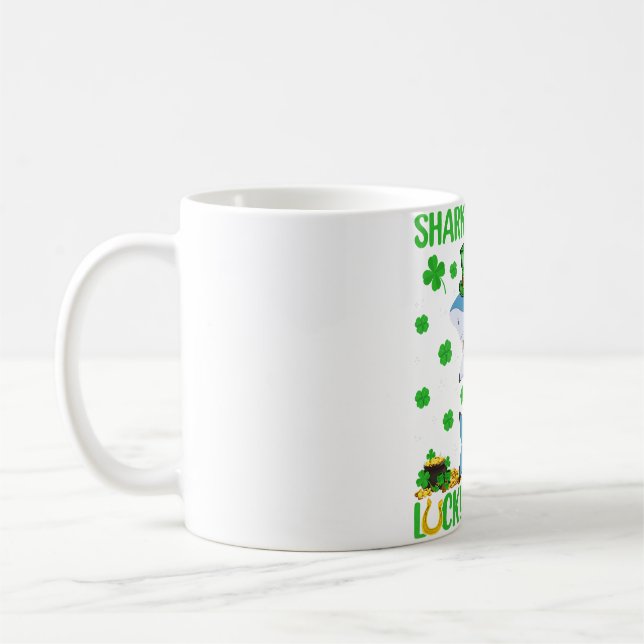 Hajar är mina Lucky Charms Shark St. Kaffemugg (Vänster)