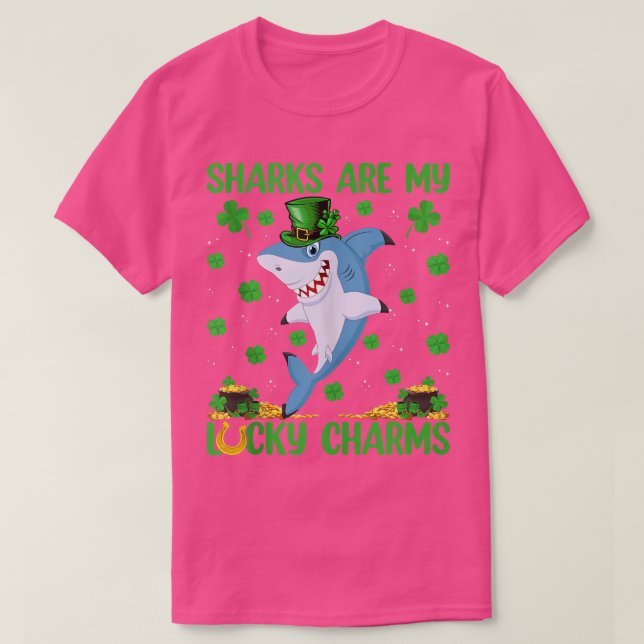 Hajar är mina Lucky Charms Shark St. T Shirt (Design framsida)