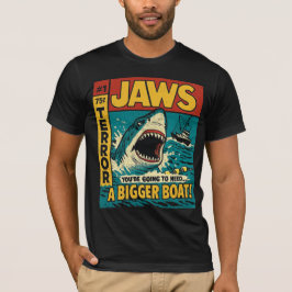 Hajar du kommer att behöva en större båt t shirt