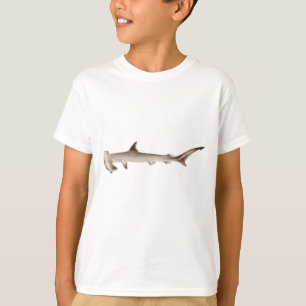 Hajar för illustration för vintageHammerheadhaj Tee