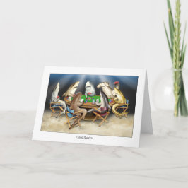 Hajar för uppspelningskort Kortshajar för födelsed Kort