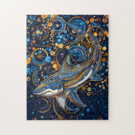 Hajar i Aborigine Dot Art Stil Pussel