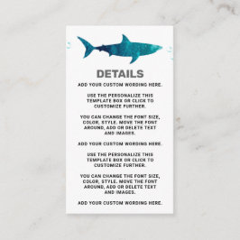 Hajar i alla ålders Födelsedagsfester Tilläggskort