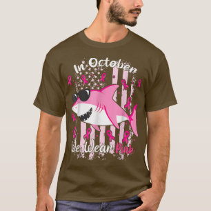 Hajar i oktober Bäror vi Rosa till bröstcancerbarn T Shirt