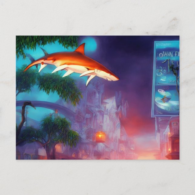 Hajar i vykortet Himlar Vykort (Framsida)