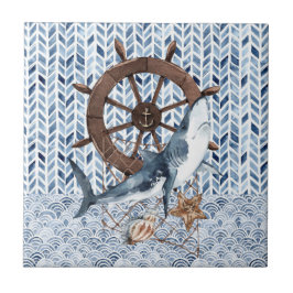 Hajar och fraktens ratt kakelplatta