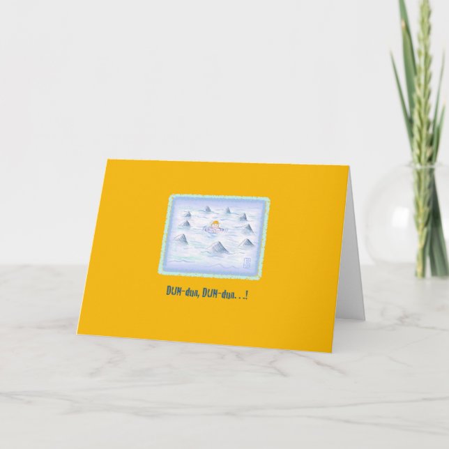 Hajar på Mango där åt dig Hälsning Kort (Framsida)