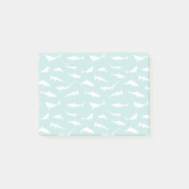 Hajar Simming Blue and White Novelty Post-it Block