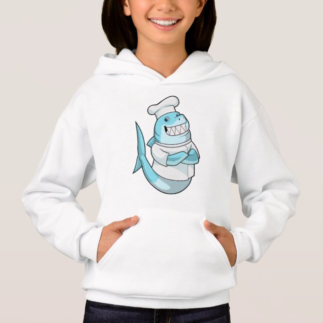 Hajar som Chef med kokapron T Shirt (Framsida)