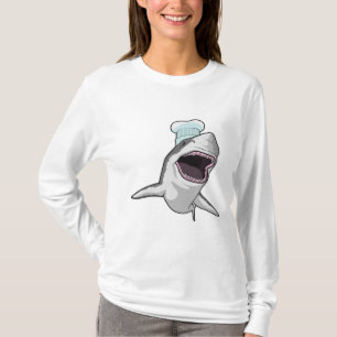 Hajar som Cook med Chef hat T Shirt