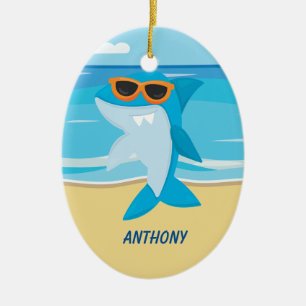 Hajar som står på Beach Ornament