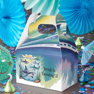 Hajar under Sea Boy Birthday Presentaskar