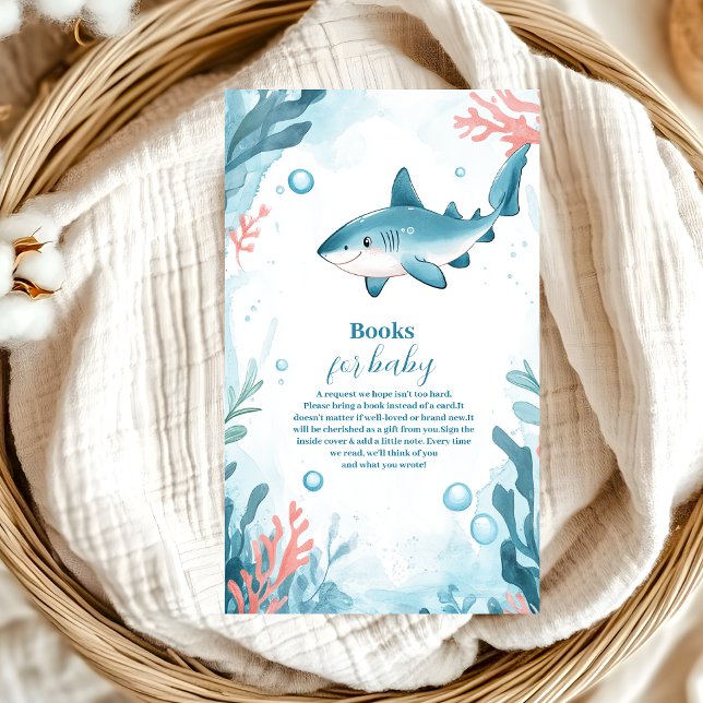 Hajar under Sea Ocean Animals Bokar för Baby Tilläggskort (Skapare uppladdad)