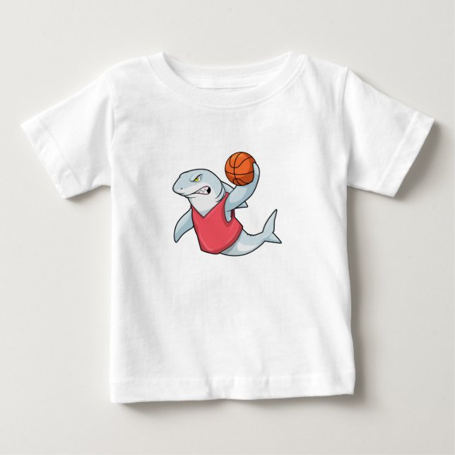 Hajar vid sport med basketboll t shirt (Framsida)