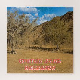 Hajarbergen i Förenade Arabemiraten Pussel