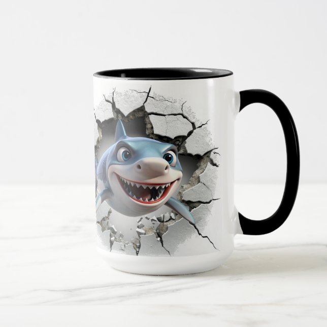 Hajattack Mugg (Höger)
