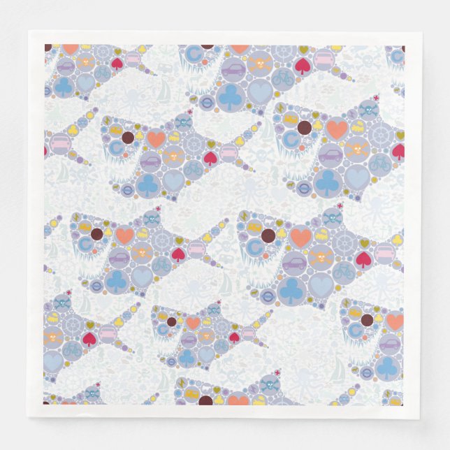 Hajblöjor Pappersservett (Framsida)