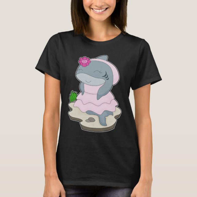 Hajbrudblomma Bröllop T Shirt (Framsida)