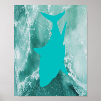 Hajdesignaffisch för evenemang poster