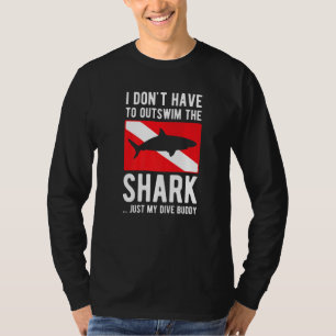 Hajen är min dykardykning i Buddy Scuba Diver T Shirt