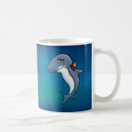 Hajen behöver en större Jacka Kaffemugg