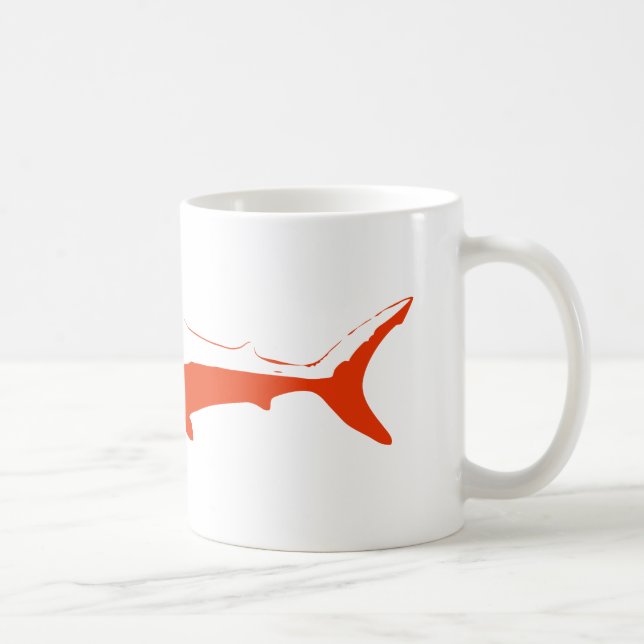 Hajen så kramar mig! kaffemugg (Höger)