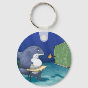 Hajen skolar Keychain Nyckelring