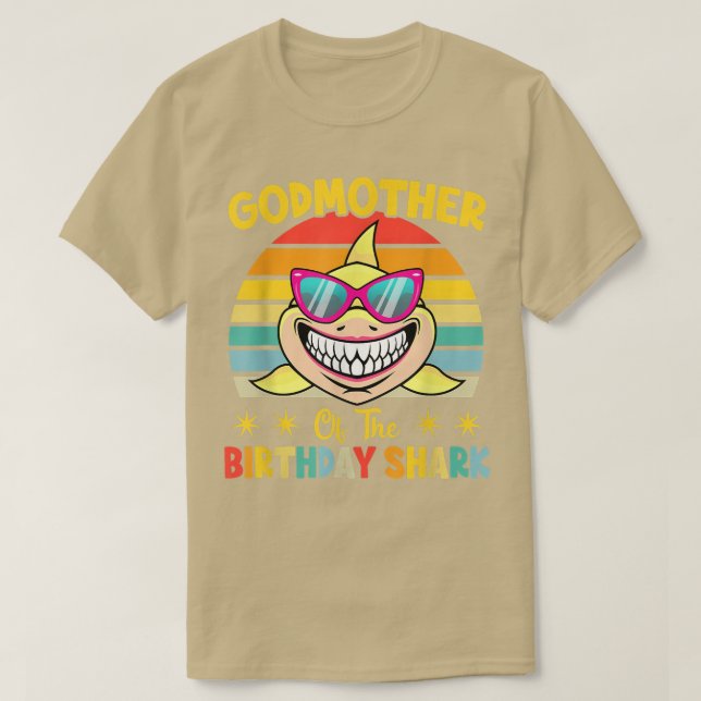 Hajens barndagsdags gudmor går t shirt (Design framsida)