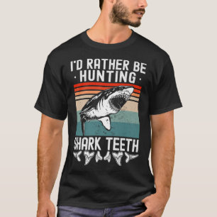 Hajens tjugonds-ID jakt Samla in hajens tejp T Shirt