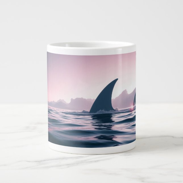 Hajfinne Kraft Jumbo Mugg (Framsidan)