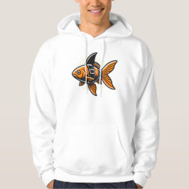Hajfinsguld fisk T-shirt av Vin Zzep Hoodie