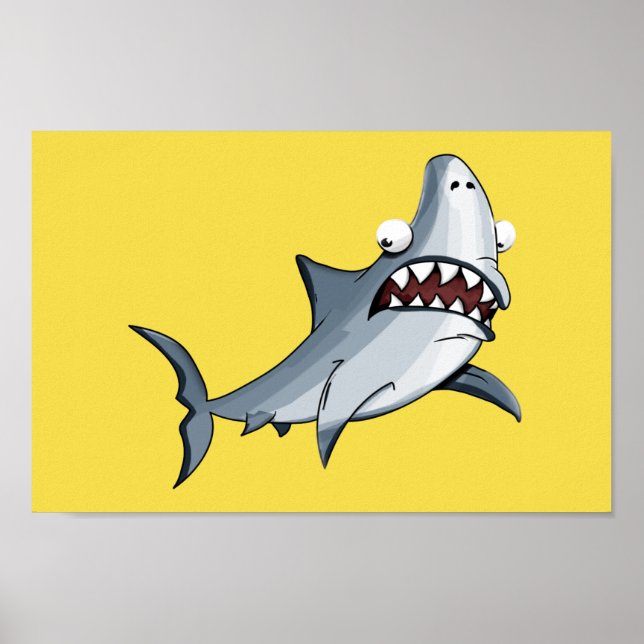 Hajfisk Simma Home Personalize Destiny's's Poster (Framsidan)