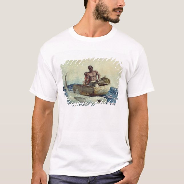 Hajfiske, 1885 t-shirt (Framsida)