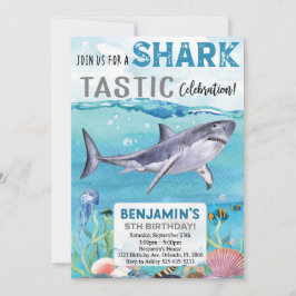 Hajfödelsedagsinbjudan Inbjudningar