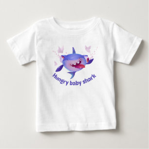 Hajhaj hungriga baby t shirt