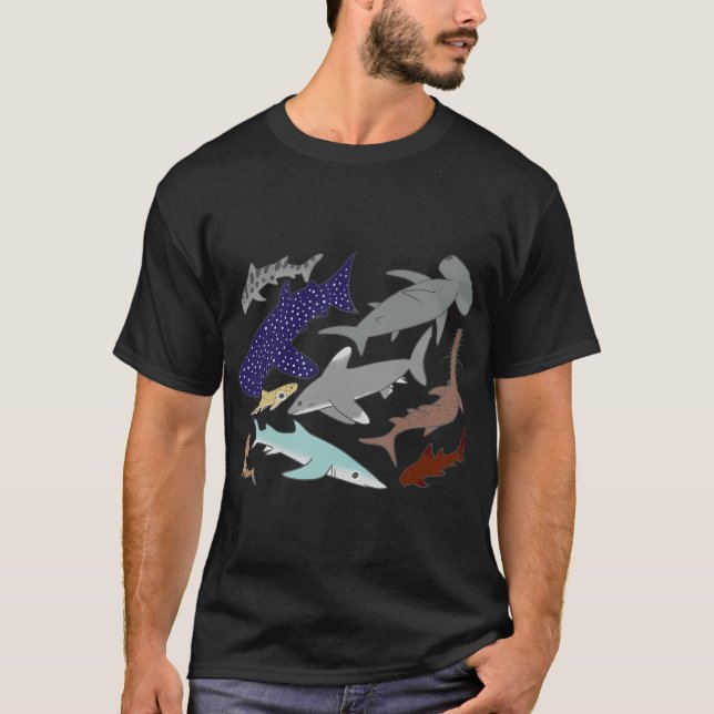 Hajhundsar T Shirt (Framsida)
