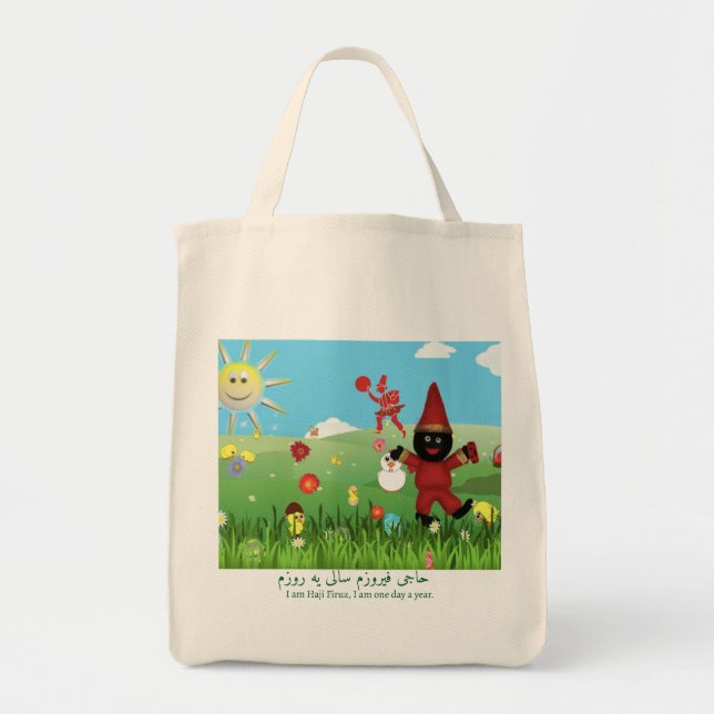 Haji Firuz Tema Tote bags Tygkasse (Framsidan)