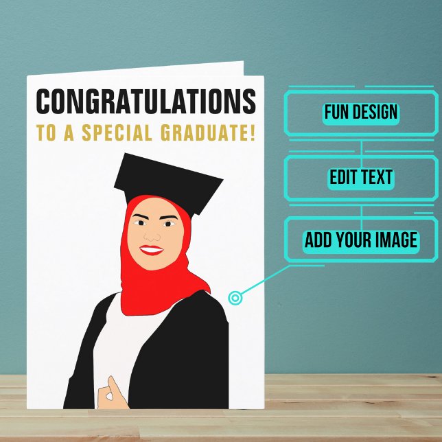 Hajibi Studenten kort (Enjoy this unique design.)