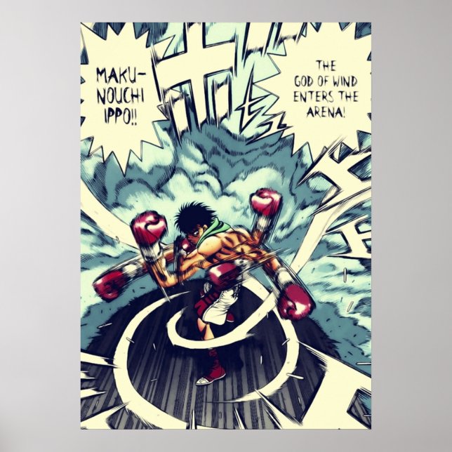 Hajime no Ippo Gud of Vind Poster (Framsidan)