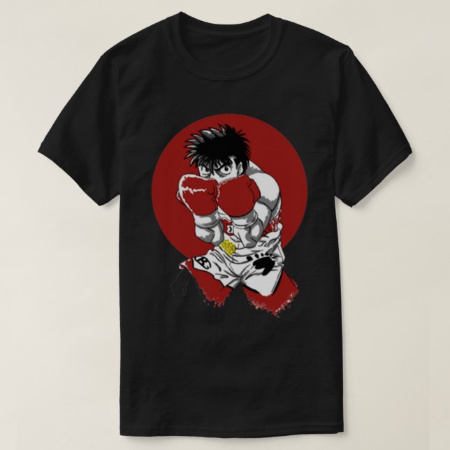 Hajime no ippo Ippo Makunouchi T Shirt (Design framsida)
