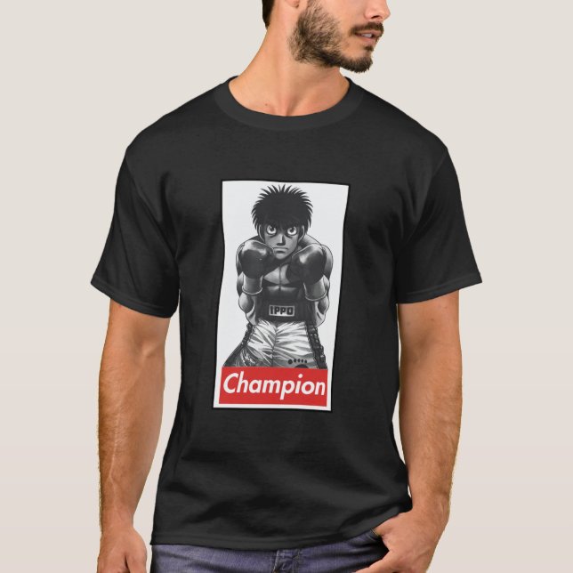 Hajime No Ippo the Champion  T Shirt (Framsida)