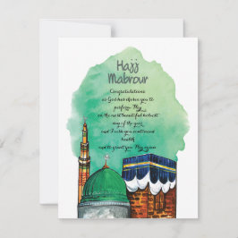 Hajj Mabrour, Heliga Kaaba i Mecca Saudiarabien