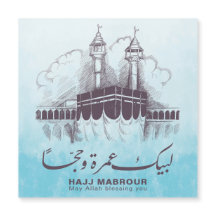 Hajj Mabrour, Umrah Mubarak i Mecca Saudiarabien