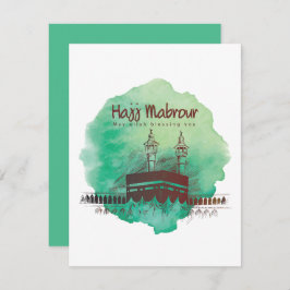 Hajj Mubarak, Heliga Kaaba i Mecca Saudiarabien