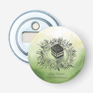 Hajj Mubarak, Heliga Kaaba i Mecca Saudiarabien Flasköppnare