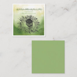 Hajj Mubarak, Heliga Kaaba i Mecca Saudiarabien Tilläggskort