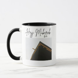Hajj Mubarak Kaaba-mugg - Islamsk present för Hajj Mugg